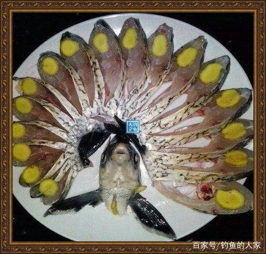 长江野钓武昌鱼，鱼味“孔雀开屏”做法，鲜美武昌鱼让人直流口水